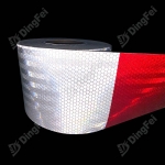 Reflective Tapes - Red White 15CM*50M PVC Reflective Tape Roll